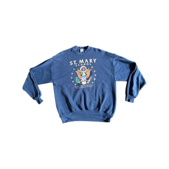 Vintage St. Mary School Crewneck Sweater - Picture 1 of 4